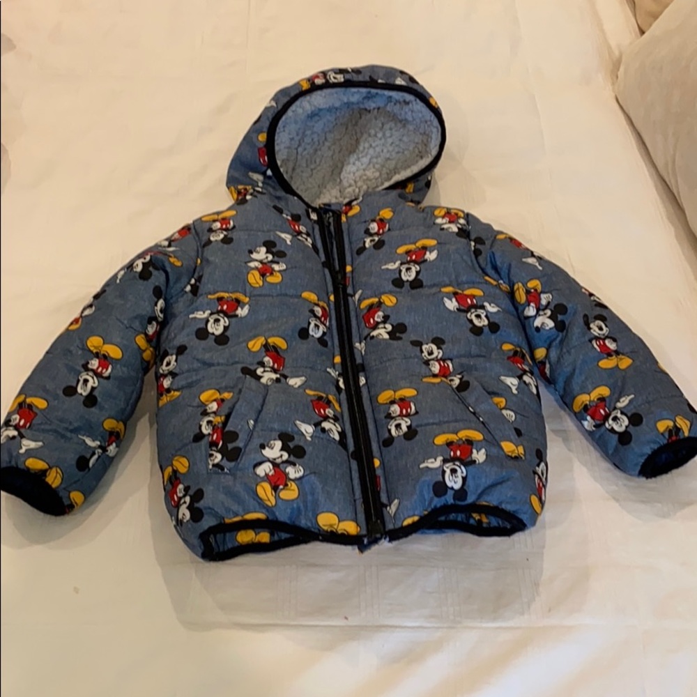 Mickey Mouse fleece lined jacket